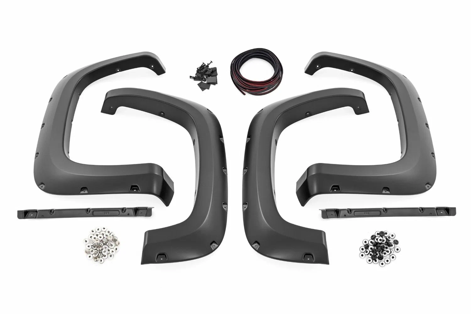 Fits Silverado 2500 HD(20-24) Pocket Fender Flare Grey Metallic F-C12011A-GXD